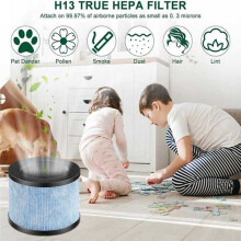 Ventilador Purificador de Ar H13 com Filtro para Aroeve MK01/MK06/EPI080/EPI081, Limpador, Coletor de Fiapos, Pólen, Pelos de Animais de Estimação,