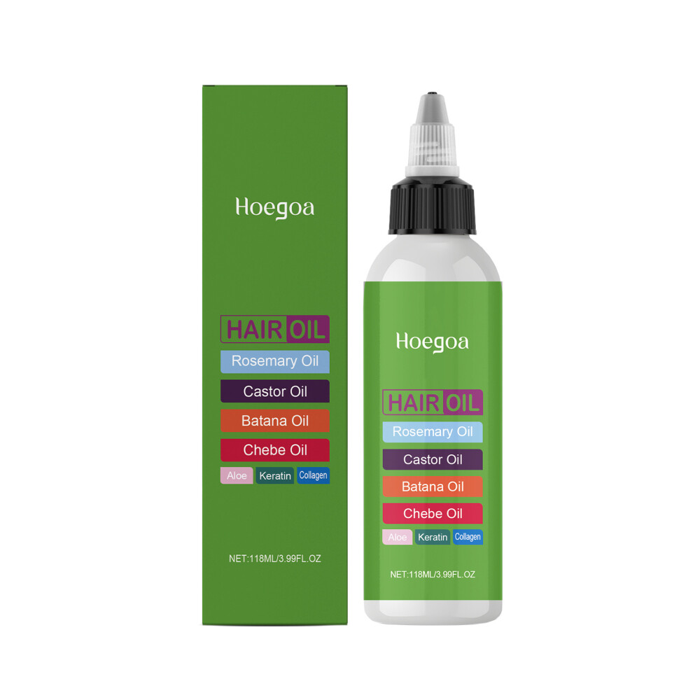 (118ml) HOEGOA Moisturizing Hair Care Essential Oil Moisturizing and nourishing scalp care for dry and frizzy hair hair care essential oil