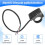 Electric Bicycle  Control Button Handlebar Mount Split Meter Switches Button for LCD Meter E-Bike Accessories 1