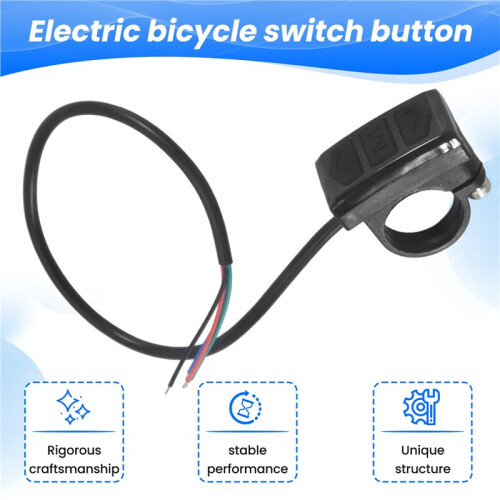 Electric Bicycle  Control Button Handlebar Mount Split Meter Switches Button for LCD Meter E-Bike Accessories