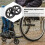 Wheelchair Replacement Wheels Black PVC 2 Pieces 6
