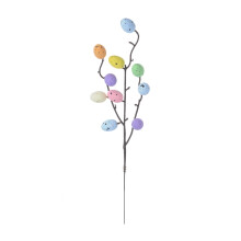 Spring Easter Egg Floral Picks 11 inch Artificial Twig