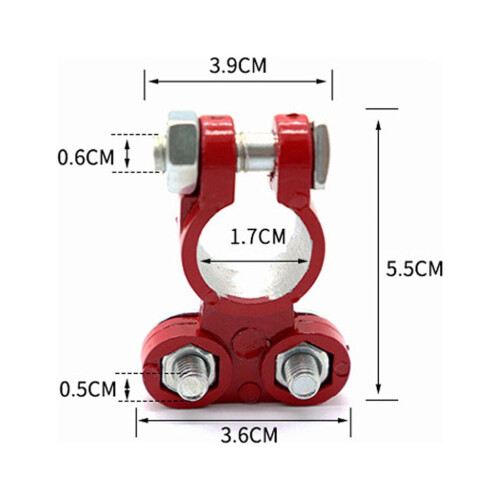Car Battery Terminal Clamps Automotive 2-Pack 2
