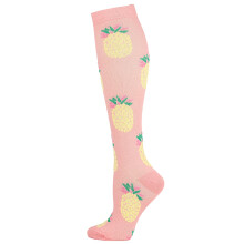 Women's Nylon Hiking Socks Knee High Lightweight Print