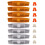 Bicycle Wheel Spoke Reflectors Waterproof 8 pcs 1