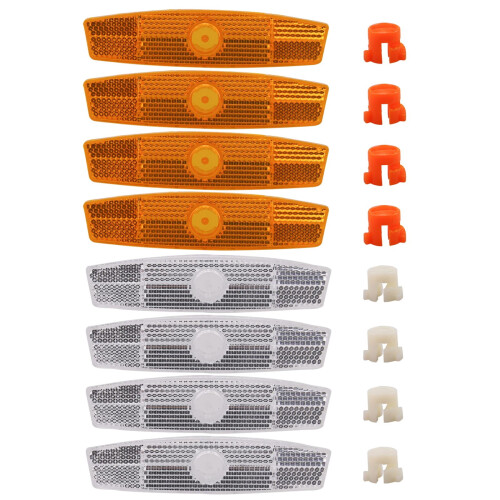Bicycle Wheel Spoke Reflectors Waterproof 8 pcs