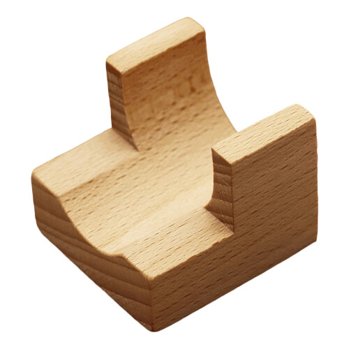 Wooden Temaki Sushi Roll Holder Display Stand with 4 Slots