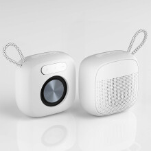 Portable Bluetooth Speaker with Stereo Sound, Lights,