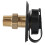 RV water system check valve flange with anti-corrosion 3