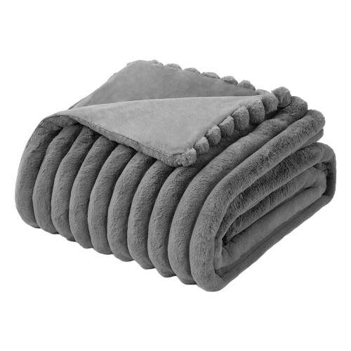 Wool Blanket Lightweight Oatmeal 7-Foot