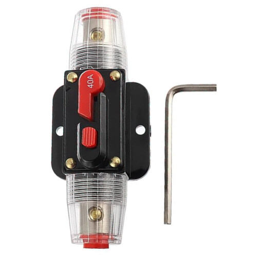 Circuit Breaker Switch 12V-24V Automatic Reset Waterproof