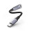 UGREEN USB-C til Aux 3,5 mm adapterkabel hun, 10 cm - Space Grey 1