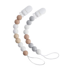 Pacifier Clips Silicone Anti-Fall Chain 24cm 2 pcs