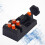 Black Plastic Mini Drill Press Vise Adjustable Jaw 1 Piece 3