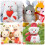 Button Eyes for Crafts - Colored Doll Eyes Set 8