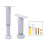 Flexible Bed Legs Adjustable Height Easy Install 4