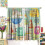 Kitchen Curtains Food Pattern Rod Pocket Thermal Insulated 4