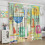 Kitchen Curtains Food Pattern Rod Pocket Thermal Insulated 5