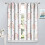 Boho Rainbow Curtains Pink Blue Polka Dot Abstract 8