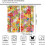 Boho Floral Vintage Curtains 2 Panels 63x63 inch 2