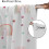 Boho Rainbow Curtains Pink Blue Polka Dot Abstract 6