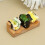 Wooden Temaki Sushi Roll Holder Display Stand with 4 Slots 6