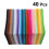 Nonwoven Fabric Sheets 10x15cm Multicolor 40pcs 2