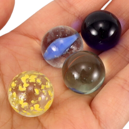 Glass Marbles Colorful 60 Pcs 2