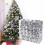 Electroplated Christmas Ball Ornaments Set Silver 116 pcs 1