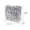 Electroplated Christmas Ball Ornaments Set Silver 116 pcs 2