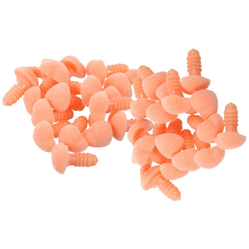 Doll Nose Props Beige Flocking 40 Pieces 2