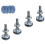 Self-Leveling Cabinet Feet with Nut and Bolt, 45-Piece Set 3