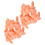 Doll Nose Props Beige Flocking 40 Pieces 8