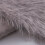 Silver Filamentary Plush Fabric Grey 39x63 Inch 1