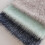 Silver Filamentary Plush Fabric Grey 39x63 Inch 3