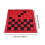 Checkers Board Game Set Jumbo Reversible Mat 3-in-1 7