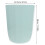 Trash Can for Bathroom and Office Small Green 2