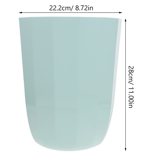 Trash Can for Bathroom and Office Small Green 1