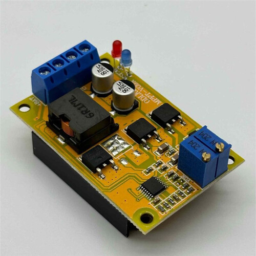 6A MPPT Solar Charge Controller DC8-30V 300KHz Battery Charging Module PWM Auto  Reverse Connection Protection 2