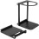 Pour over Coffee Maker Stand,Foldable Portable Electric Espresso Machine Stand,for Coffee Grinder, Dripper Black 1
