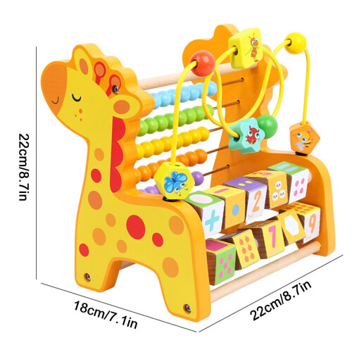 木质算盘玩具 儿童早教 数学启蒙 2