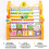 Wooden Abacus Multicolor Beads Early Math Learning Toy 4