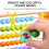 Wooden Abacus Multicolor Beads Early Math Learning Toy 5