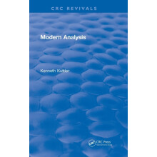 Modern Analysis 1997 by Kenneth Kuttler Hardcover Book