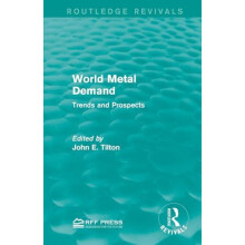 World Metal Demand Trends and Prospects by John E. Tilton Paperback Bo