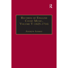 Records of English Court Music Volume V 16251714 Paperback Book