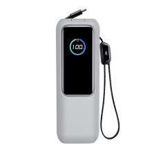 Shockproof Silicone Case for 25000mAh 165W Power Banks Travel Carrying Case with Card Storage Protective Cover B