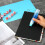 6Pack Refillable Paint Pens Empty Refillable Markers Flat  Graffiti Markers,Clear Acrylic Fillable Paint  Pens 6