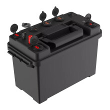 Outdoor Battery Box Heavy Duty On/Off Switch 12V Portable