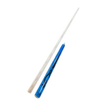 Pool Cue Stick Wooden Break Jump Cue 107cm Blue
